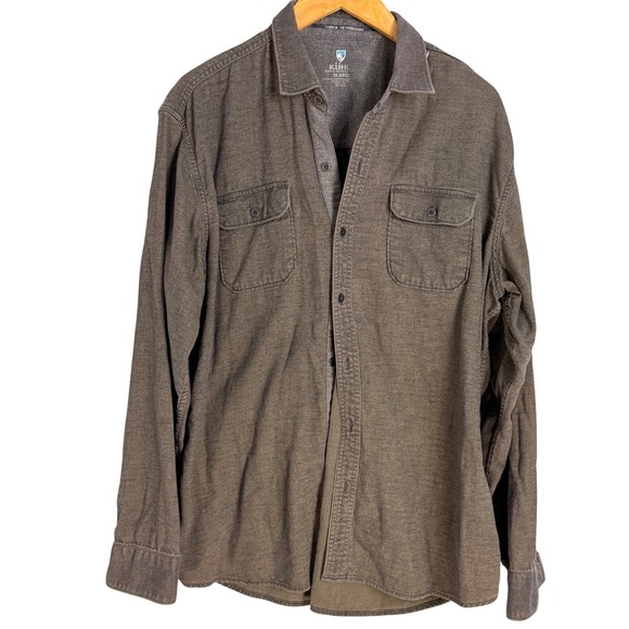 Kuhl Other - Kuhl Men's Long Sleeve Button Up Shirt Gray XL Outdoor Casual Work